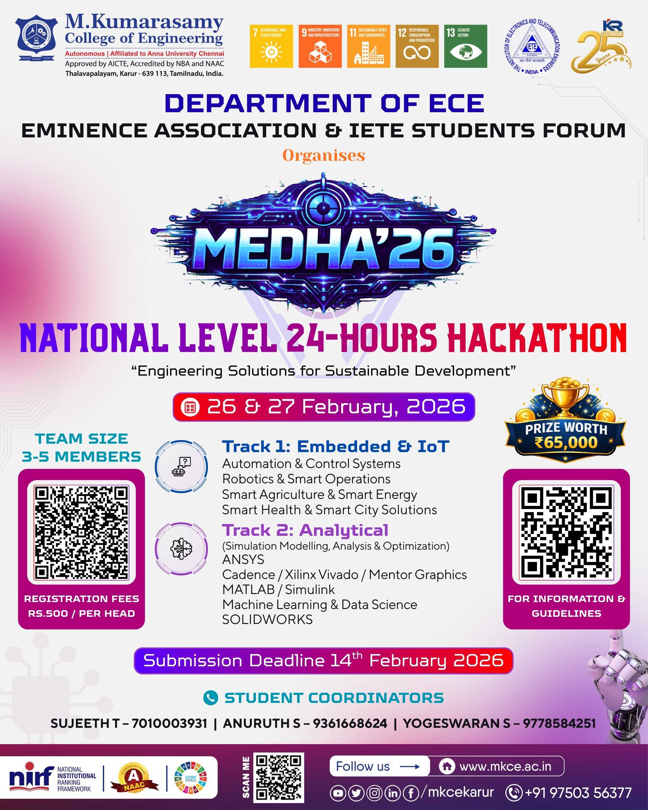 ECE 24-Hour Hackathon Feb 26 & 27